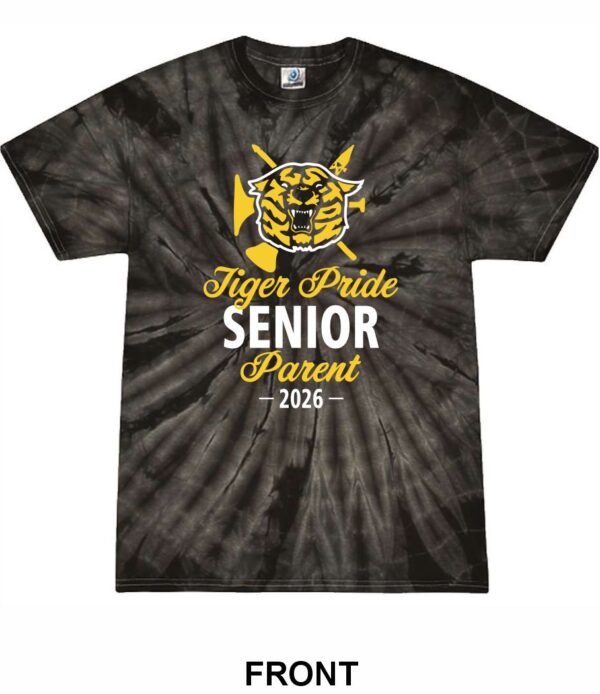 PARENT BLACK TIE DYE TEE