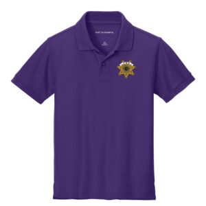PBA MEMBER YOUTH POLO PURPLE