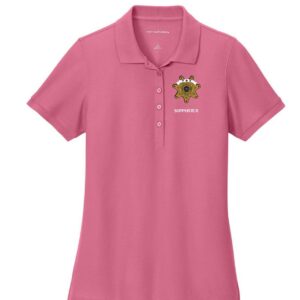 PBA SUPPORTER WOMENS POLO PINK