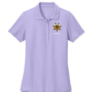 PBA SUPPORTER WOMENS POLO PURPLE