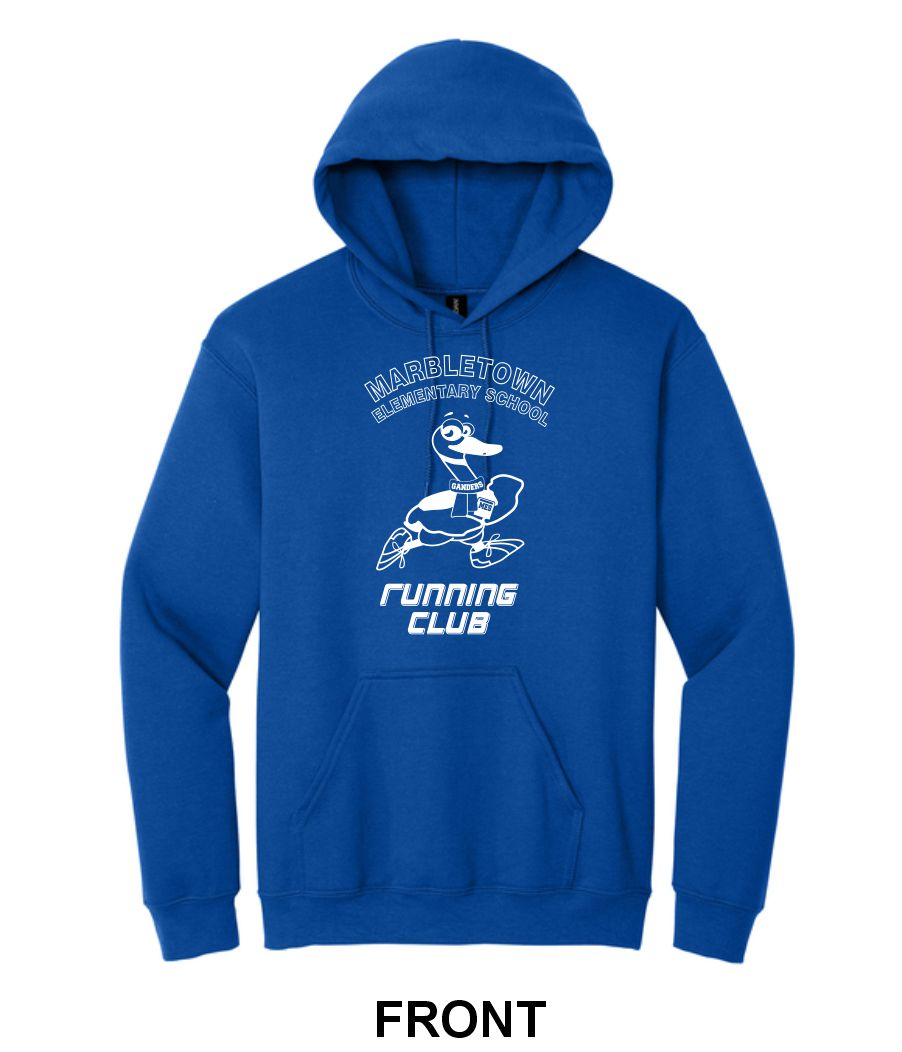 RUNNING CLUB ADULT HOODIE Royal